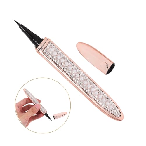 BAZEITFLOW Diamond Glitter Flüssig Eyeliner Langlebig Selbstklebend Modischer Eyeliner Stift mit Funkelndem Design Geeignet für Frauen Anfänger und Profi Make Up Kosmetik Tool BAZEITFLOW Diamond Glitter Flüssig Eyeliner Langlebig Selbstklebend Modischer Eyeliner Stift mit Funkelndem Design Geeignet für Frauen Anfänger und Profi Make Up Kosmetik Tool von BAZEITFLOW