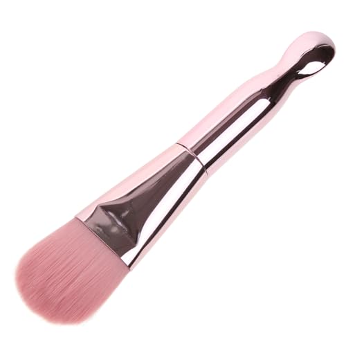 BAZEITFLOW Doppelseitiger Gesichtsmaske Pinsel mit Löffel Weiche Borsten Einfaches Auftragen und Sanfte Anwendung Praktisches Beauty Tool für Gesichtskuren und Masken Komfortabel für Mädchen von BAZEITFLOW