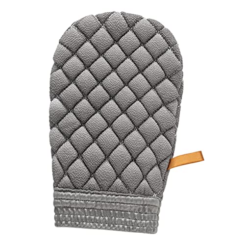 BAZEITFLOW Doppelseitiger Herren Bad Rückenschrubber Peeling Handtuch für Gründliche Körperreinigung Leicht Textur für Reichhaltigen Schaum für Ölige Haut und Intensive Anwendung von BAZEITFLOW