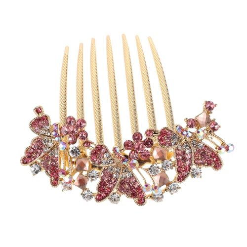 BAZEITFLOW Eleganter Schmetterling Haar Kamm für und Mädchen Funkelnde Hochsteckfrisur Haarschmuck für Hochzeiten und Partys von BAZEITFLOW