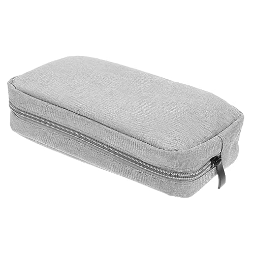 BAZEITFLOW Elektronische Organizer Tasche aus Oxford Große Digitale Kabel Aufbewahrungstasche Leicht Robust für Reise Familie und Alltag Vielseitiger Zubehör Behälter für USB Sticks Handy von BAZEITFLOW