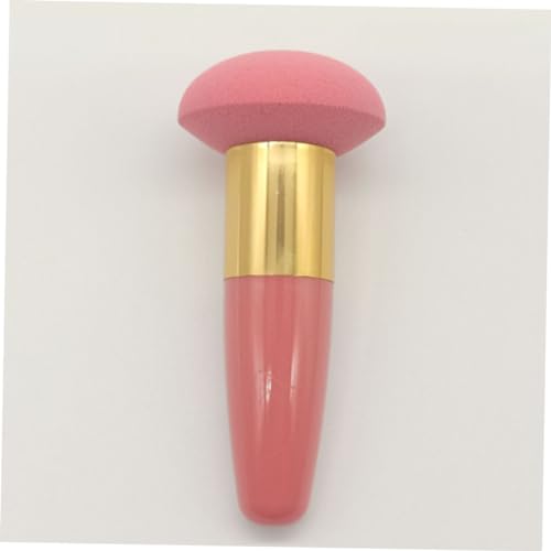 BAZEITFLOW Foundation Schwamm mit Griff Vielseitiger Make Up Blender für Flüssige und Puder Foundation Weicher Beauty Schwamm für Präzises Auftragen Praktische Kosmetikpuderquaste für Damen von BAZEITFLOW