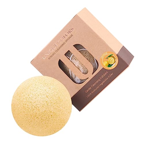 BAZEITFLOW Gesichtsreinigungsschwamm Wiederverwendbarer Make Up Entferner Puff Sanfter Peeling Schwamm für Empfindliche Haut Tiefenreinigendes Hautpflege Tool von BAZEITFLOW