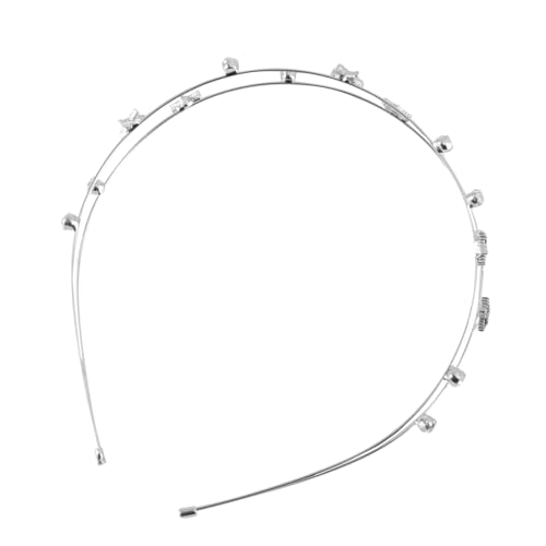 BAZEITFLOW Glitzerndes Stirnband für Damen Eleganter Haarreifen mit Fünfzackigem und Doppellagigem Design Hochzeiten Partys und Besondere Anlässe BAZEITFLOW Glitzerndes Stirnband für Damen Eleganter Haarreifen mit Fünfzackigem und Doppellagigem Design Hochzeiten Partys und Besondere Anlässe von BAZEITFLOW