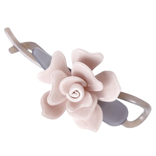 BAZEITFLOW Große Blumen Haarklammer aus Kunststoff Rutschfester Haarclip für Damen Starker Griff Leichtes Design Vielseitig für Alltag Arbeit Party Geeignet für Dünnes und Dickes Haar von BAZEITFLOW