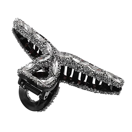 BAZEITFLOW Haarklammer Mit Strasssteinen Klassische Haarstyling-klammer Haarspange Für Frauen Hochwertiger Haarclip Eleganter Haarschmuck von BAZEITFLOW