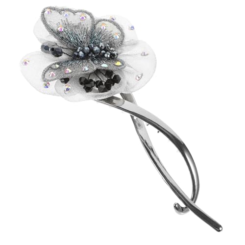 BAZEITFLOW Haarklammer mit Schmetterlings Design Rutschfester Twist Haarclip aus Langlebigem Legierungs und Stoffmaterial Modischer Haarschmuck für Damen für Ponytails und Festliche Anlässe von BAZEITFLOW
