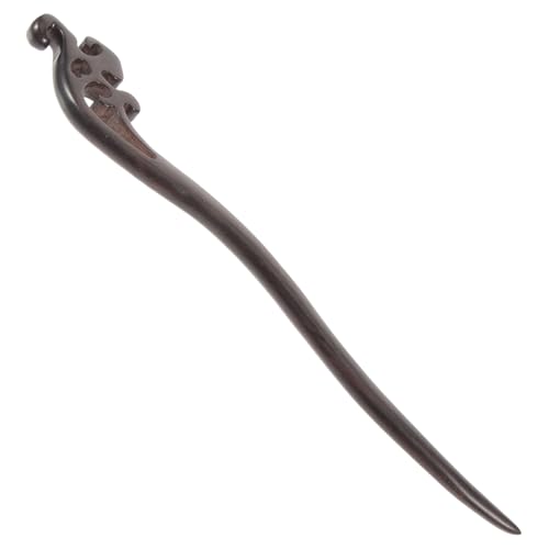 BAZEITFLOW Handgefertigte Schwarze Haarstäbchen Klassische Haarschmuck accessoires für Frauen und Mädchen Antikes Design Komfortabel Stabil Geeignet für Hochzeiten und Festivals von BAZEITFLOW