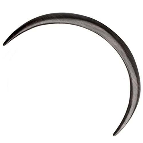 BAZEITFLOW Holz Haarstab Mondform Damen Haarschmuck Retro Stil Leicht Elegant Für Dichte Lockige Haare Zum Hochstecken Und Alltagsschmuck von BAZEITFLOW
