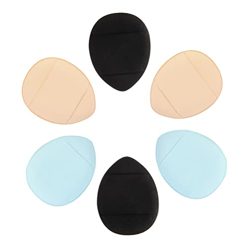 BAZEITFLOW Kleiner Makeup Puff 6 Stück Fingergröße Lose Puderquaste Für Sanfte Anwendung Hautfreundliches Kosmetik Tool Für Mädchen Und Babys Für Concealer Und Foundation von BAZEITFLOW