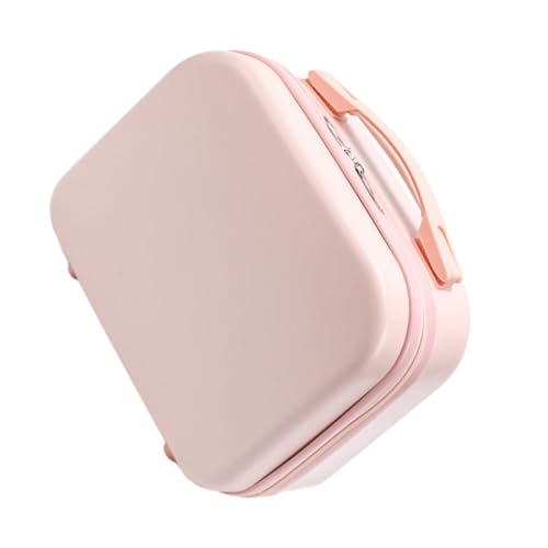 BAZEITFLOW Kosmetikkoffer Leichte Makeup Tasche Damen Eleganter Schminkkoffer mit Reißverschluss Tragbare Aufbewahrungstasche für Reisen und Alltag Modisches Design von BAZEITFLOW