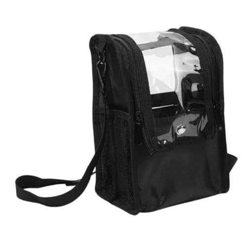 BAZEITFLOW Kosmetiktasche für Make Up Profis Transparente Reise Organizer Tasche mit Schultergurt und Griff Langlebig Stylisch und Vielseitig für Kosmetik Tools und Zubehör von BAZEITFLOW