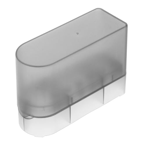 BAZEITFLOW Kunststoff Nagelbohrer Bits Aufbewahrungsbox Fächer Organizer Für Nagelkunst Und Maniküre Halterung Für Schleifköpfe Halbtransparent Für Salons Und Zuhause von BAZEITFLOW