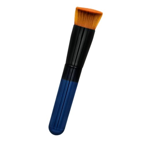 BAZEITFLOW Make Up Pinsel Flach Schräg Hochdichte Synthetische Borsten zum Verblenden Puder und Flüssige Grundierung für Damen und Profis Natürliche Make Up Basis von BAZEITFLOW