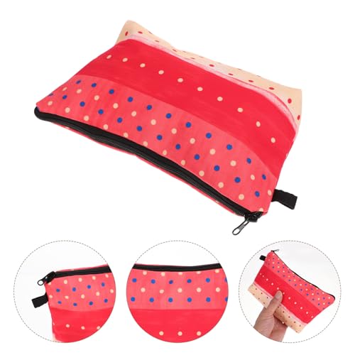 BAZEITFLOW Makeup Tasche Damen Punkte Design Leicht Zu Reinigen Kosmetiktasche Reise Organizer Handtasche Für Frauen Alltag von BAZEITFLOW