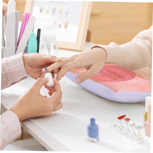 BAZEITFLOW Maniküre Handauflage Ergonomisches Nail Art Kissen Rutschfestes Nagelstudio Zubehör Komfortables Polster für Fingernagelpflege Geeignet für Heim Profi maniküre von BAZEITFLOW