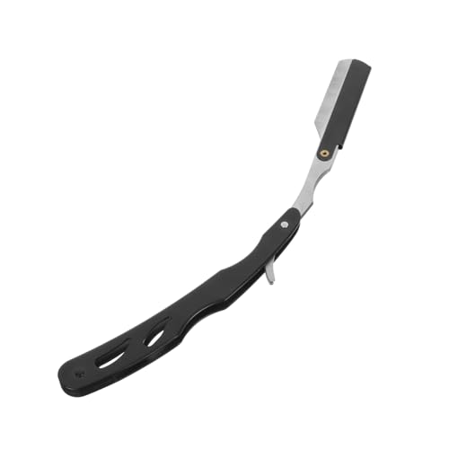 BAZEITFLOW Manueller Rasierer aus Edelstahl Präziser Gesichtshaarrasierer für Herren Damen Bart Augenbrauen und Körper Sicherer Nassrasierer für Professionelle Salon und Heimnutzung von BAZEITFLOW