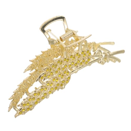 BAZEITFLOW Weizen-haarklammer Metall-haarspange Für Damen Dekorative Haarspangen Haarklammern Im Weizen-look Haarspangen Für Lange Haare von BAZEITFLOW