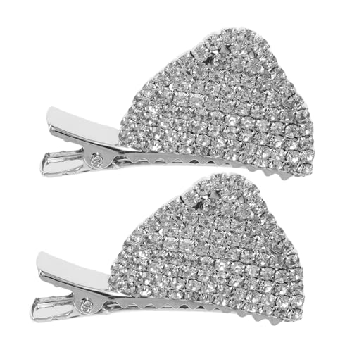 BAZEITFLOW Modische Haarspange Mit Katzenohren Metall-haarnadel Für Mädchen Haarspangen Bequem Sitzendes Haar-accessoire von BAZEITFLOW
