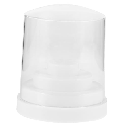 BAZEITFLOW Nagelfräser Bits Aufbewahrungsbox Kunststoff Staubdicht Organizer Für Maniküre Nagelbohrer Halter Praktisch Kompakt von BAZEITFLOW