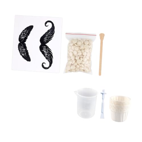 BAZEITFLOW Nasenwachs Sticks für Männer und Frauen Praktisches Nasenhaare Entferner Werkzeug mit Rundem Kopf Schnelles Erwärmen für Effektive Nasen und Augenbrauen Haarentfernung Hygienisch von BAZEITFLOW