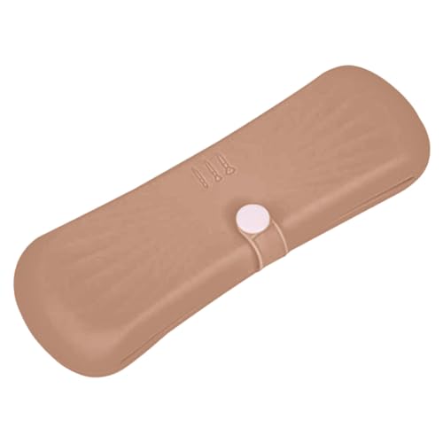 BAZEITFLOW Reisefreundlicher Make up Pinselhalter aus Flexiblem Silikon mit Seitlicher Öffnung Großer Kapazität Langlebig und Kompakt für Unterwegs als Kosmetiktasche für Damen und von BAZEITFLOW