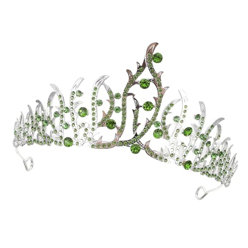 BAZEITFLOW Rhinestone Tiara Damen Prinzessin Krone mit Schimmernden Strasssteinen Leichtes Braut Haarband für Hochzeit Geburtstag Party Stilvolles Diadem Schmuck Accessoire von BAZEITFLOW