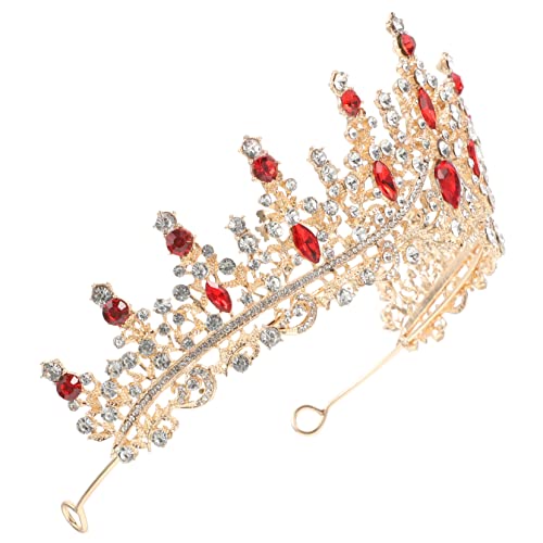 BAZEITFLOW Rhinestone Tiara Kristallkrone Braut Haarschmuck Elegant Hochzeit Bridal Strasskamm Sicherer für Damen und Besondere Anlässe Wie Hochzeit Geburtstag Party BAZEITFLOW Rhinestone Tiara Kristallkrone Braut Haarschmuck Elegant Hochzeit Bridal Strasskamm Sicherer für Damen und Besondere Anlässe Wie Hochzeit Geburtstag Party von BAZEITFLOW