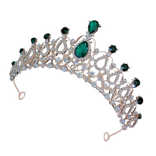BAZEITFLOW Rhinestone Tiara Krone für Mädchen Metall Haarschmuck Leichte Geburtstags und Accessoire Prinzessin Party Kopfschmuck für Kleine Mädchen Eleganter Schmuck von BAZEITFLOW