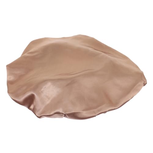 BAZEITFLOW Satin Schlafhaube Damen Verstellbar Haarschutz Nachtmütze Langhaar Geeignet Haarfeuchtigkeit Bewahrend Atmungsaktiv Langlebig für Lockiges Haar und Zöpfe von BAZEITFLOW