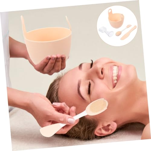 BAZEITFLOW Silikon Gesichtsmasken Schale Teilig Wiederverwendbar DIY Masken Rührschüssel Leicht zu Reinigen Für Gesichtsmaske Herstellung Und Anwendung Zuhause von BAZEITFLOW