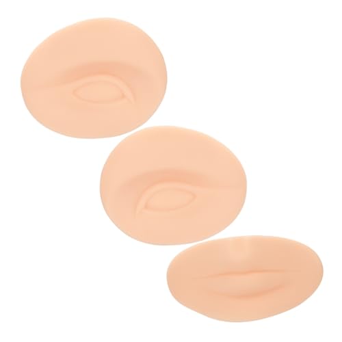 BAZEITFLOW Silikon Make up Übungshaut Flexibel Langlebig für Augenbrauen Lippen Eyeliner Praxis Anfänger Salon Geeignet von BAZEITFLOW