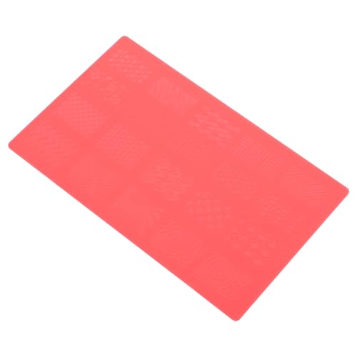 BAZEITFLOW Silikon Nagel Stempel Schablone Relief DIY Nagelkunst Vorlage Wiederverwendbar Langlebig Sicher für Nageldesign Maniküre Zubehör für Nägel Selbermachen Kreative Nail Beauty Tool von BAZEITFLOW