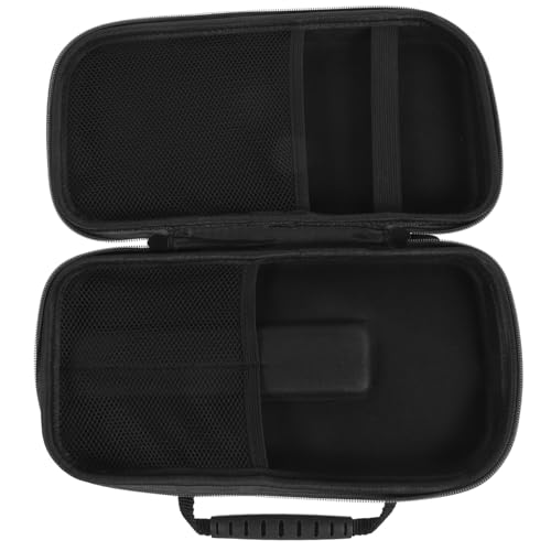 BAZEITFLOW Stoßfeste Mikrofontasche aus Eva Robust und Tragbar mit Reibungslosem Reißverschluss Schützend gegen Kratzer und Stöße als Reise Organizer für Kabellose Mikrofone und von BAZEITFLOW