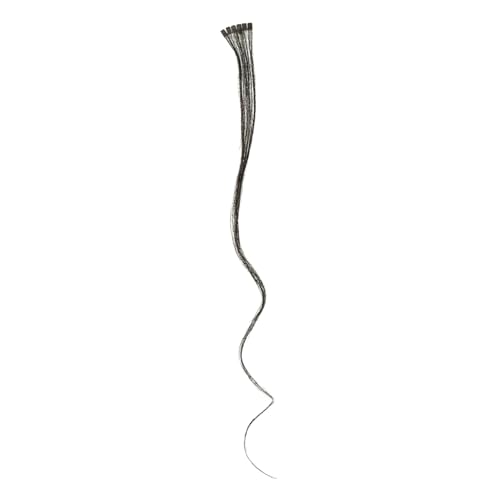 BAZEITFLOW Tape In Echthaar Extensions Natürliche Schwarze Haarverlängerungen für Frauen Wiederverwendbar Dauerhaft Leicht zu Stylen Für Volumen bei Alltag und Party von BAZEITFLOW