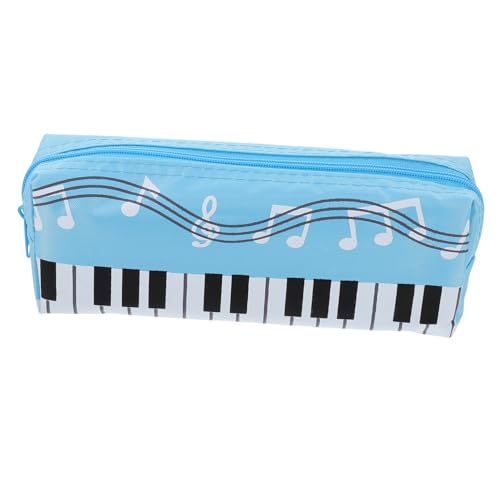 BAZEITFLOW Tastatur Federmäppchen Etui Stiftfälle Fall klein Organisatoren schlankes Federmäppchen Stift- und Bleistiftkoffer speziell süße Bleistifttasche Stiftbeutel Segeltuch von BAZEITFLOW