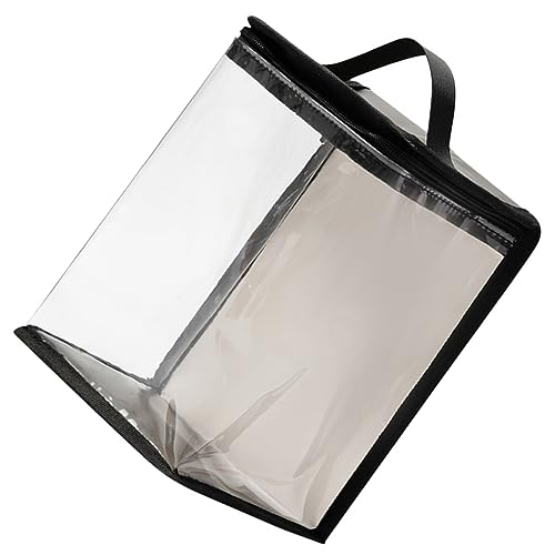 BAZEITFLOW Transparente Kosmetiktasche mit Reißverschluss Wasserfeste Reise Kulturbeutel Multifunktionale Make Up und Schminktasche für Frauen Leichter Organizer mit Fächern für Unterwegs von BAZEITFLOW
