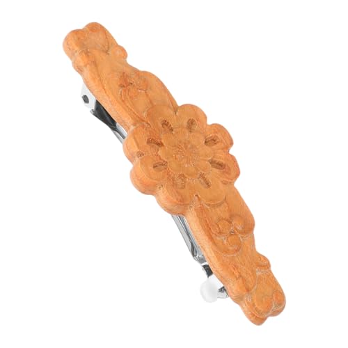 BAZEITFLOW Stilvolle Haarnadeln Aus Holz Für Damen Vintage Haarspangen Asiatische Haaraccessoires Mit Federklammern Modisches Pferdeschwanz Haar Accessoire Traditioneller Cheongsam von BAZEITFLOW