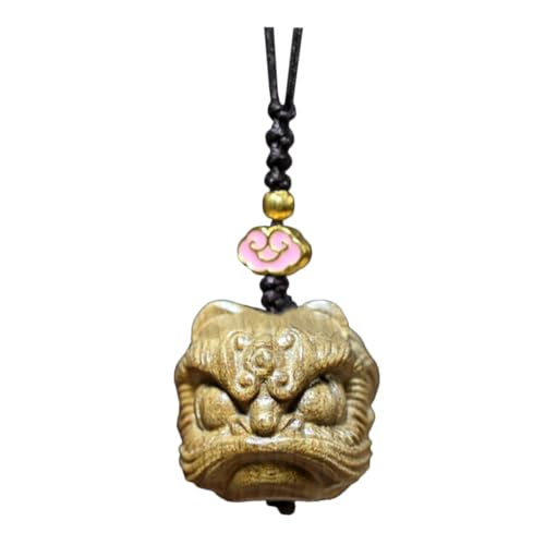 BAZEITFLOW Vintage Holzanhänger Design Feine Handwerkskunst Kreativer Schlüsselanhänger und Telefonanhänger Verlust Schmuck für Damen und Herren von BAZEITFLOW