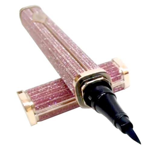 BAZEITFLOW Wasserfester Flüssiger Eyeliner Pen Schwarz Langlebig Wischfest Feine Striche für Präzises Augen Make Up Komfortabel Kompakt für Damen Verschmierenfrei und Hautfreundlich von BAZEITFLOW