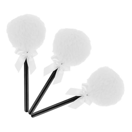 BAZEITFLOW Weiches Haarschleifen-make-up-puff-set – Runder Flauschiger Puff Für Talkum – Make-up-tools Für Damen von BAZEITFLOW