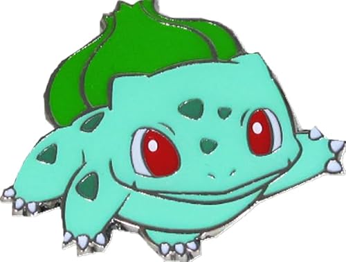 Pin Anstecker Emaille Pokemon Ansteckerpin Badge Sammelnadel aus der Kollektion TCG mit BB-Toy-Trades Versandschutz (Bisasam) von BB-Toy-Trades