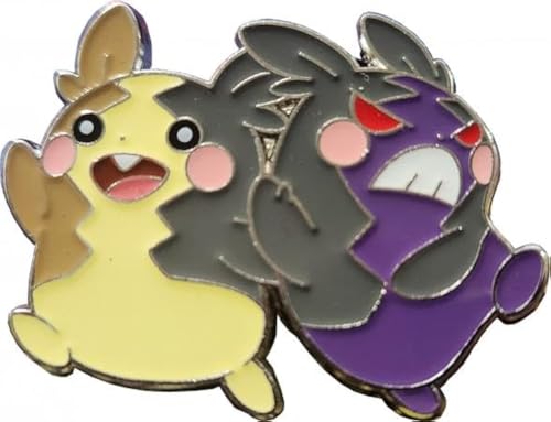Pin Anstecker Emaille Pokemon Ansteckerpin Badge Sammelnadel aus der Kollektion TCG mit BB-Toy-Trades Versandschutz (Morpeko) von BB-Toy-Trades