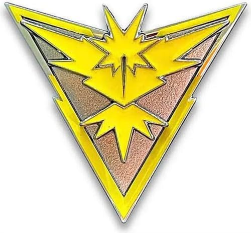 Pin Anstecker Emaille Pokemon Ansteckerpin Badge Sammelnadel aus der Kollektion TCG mit BB-Toy-Trades Versandschutz (Zapdos) von BB-Toy-Trades