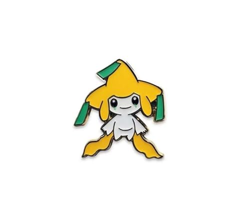 Poke Pin Anstecker Emaille Pokemon Pika-chu Ansteckerpin Badge Sammelnadel aus der Kollektion TCG mit BB-Toy-Trades Versandschutz Jirachi von BB-Toy-Trades