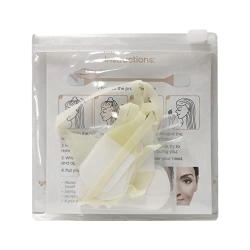 1 Tasche Transparent Unsichtbar Face Lifting Aufkleber Tightening Slimming Bandage Beauty Tape Double Tools Lift Skin Chin Facial A3D5 von BBASILIYSD