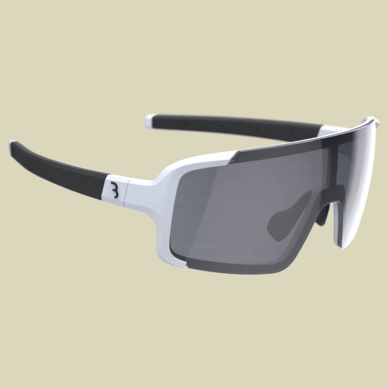 BSG-69 Chester Größe one size Farbe smoke flash mirror matt weiß von BBB Cycling