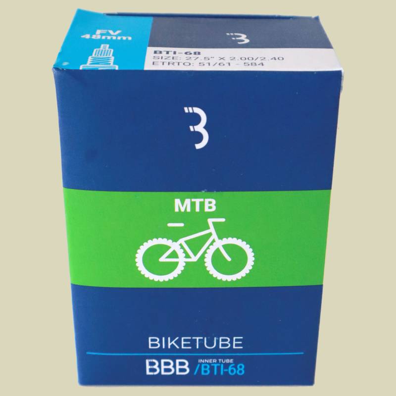 BTI-68 BikeTube 27,5  FV48 27.5'' x 2.10/2.35 von BBB Cycling