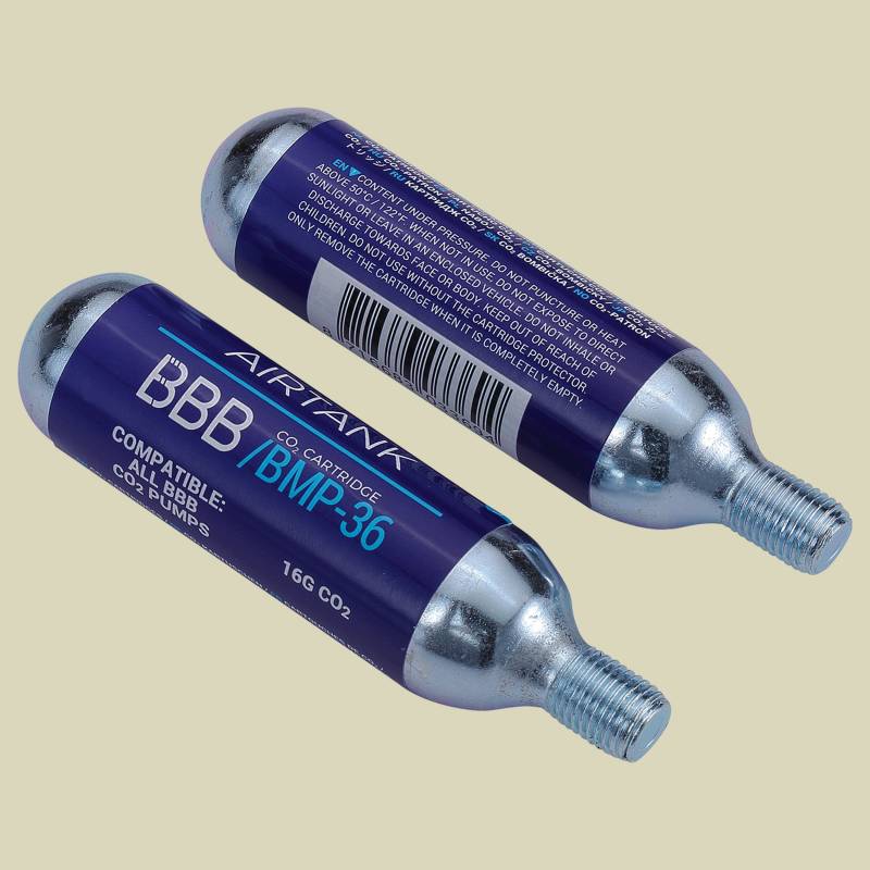 BMP-35 AirTank CO² Ersatzkartuschen 2x16 g von BBB Cycling