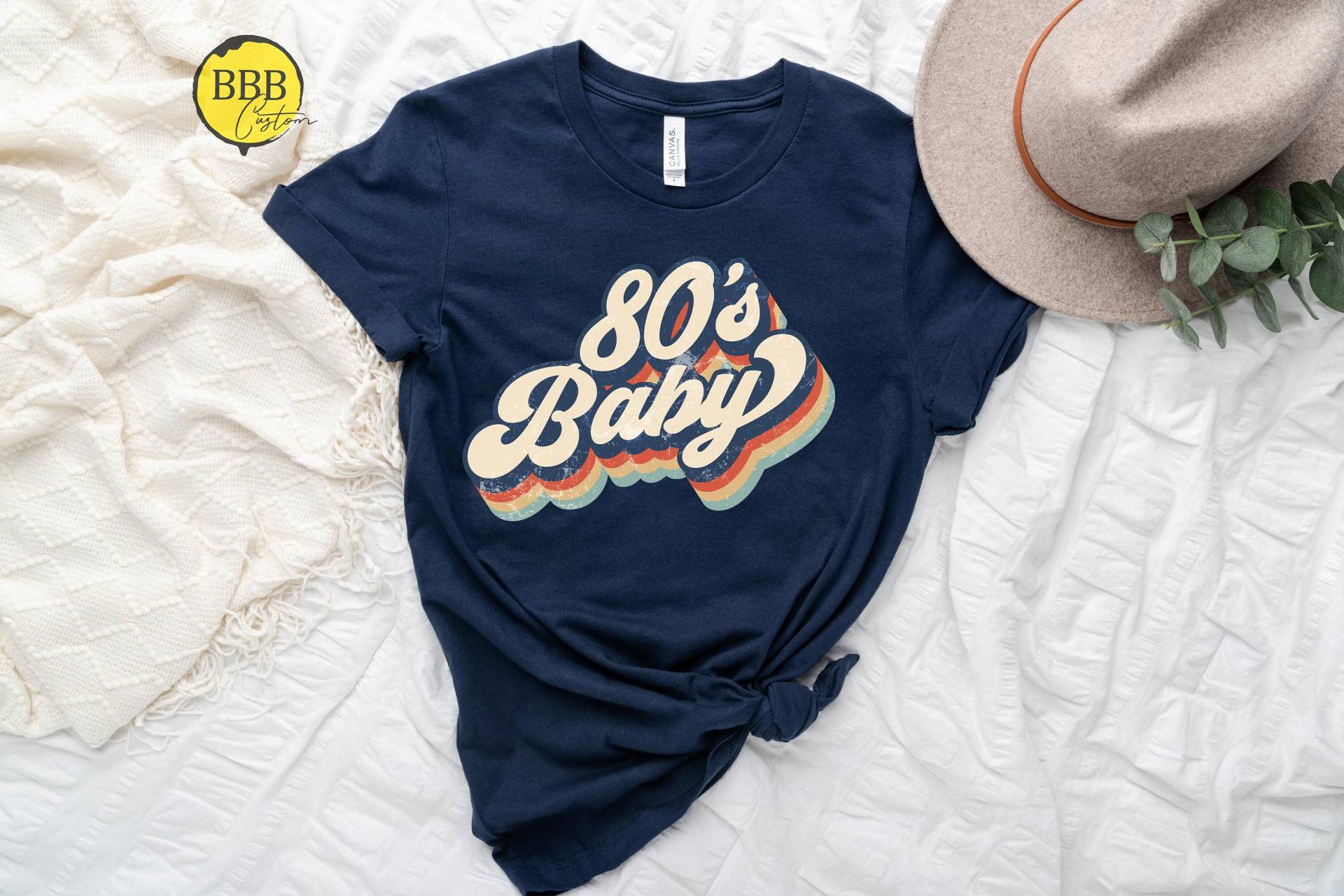 80Er Geburtstag Baby Shirt, 40. Vintage Retro Jahre 90Er Made Me 1980 Party Thirty Af von BBBCustom